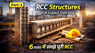 RCC Structures Explained | Full Overview for Civil Engineers (JE/AE/GATE)