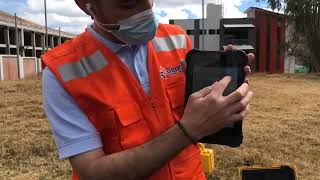 Prueba de campo con los equipos GNSS Diferencial CHC I90 PRO