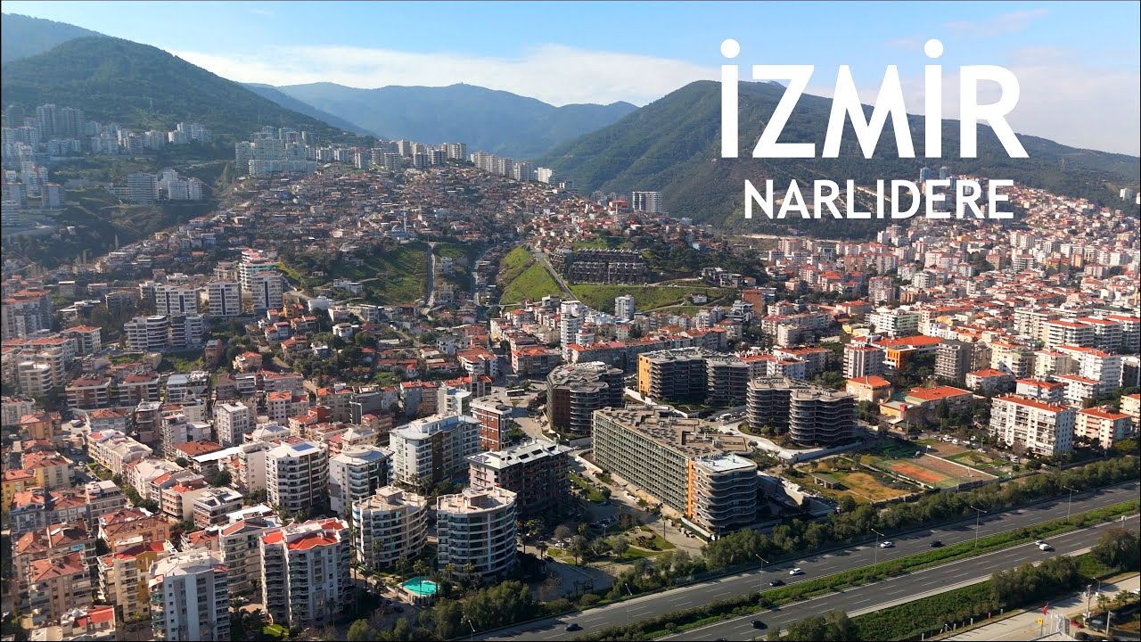 İzmir | Narlıdere ve Çevresinden | Drone ile Manzaralar | DJI MINI 4 PRO ile Kaydedilmiştir