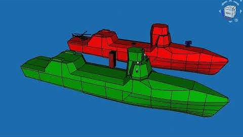 FreeCAD Ship/Vessel Variant Study