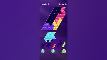 Block!Triangle puzzle:Tangram⬅️Level 7 Advanced
