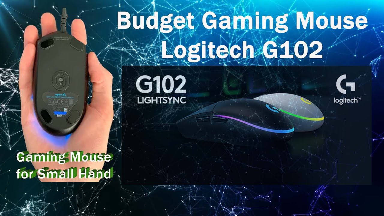 Logitech G102 Best Budget Gaming Mouse Gaming Mouse for Small
