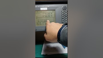 Furuno GPS G 150 - waypoints_route planning