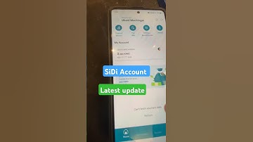 Sidi app latest update | Sidi account warba bank zero account #warbabank #sidiaccount #latestupdate
