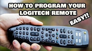 How to Program Your LOGITECH Universal Remote to ANY Device!