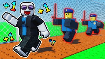 Every Second +1 SPEED to escape Roblox prison...
