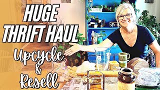 Home Decor Thrift Haul  /  What I found to Upcycle & Resell  /  AMAZING FINDS