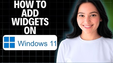 How To Add Widgets On Windows 11 2025 (Step by Step)