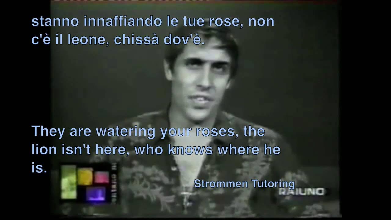 Azzurro Adriano Celentano Karaoke con Testi with Lyrics English and Italian Azzurro Adriano Celentano Karaoke con Testi with Lyrics English and Italian