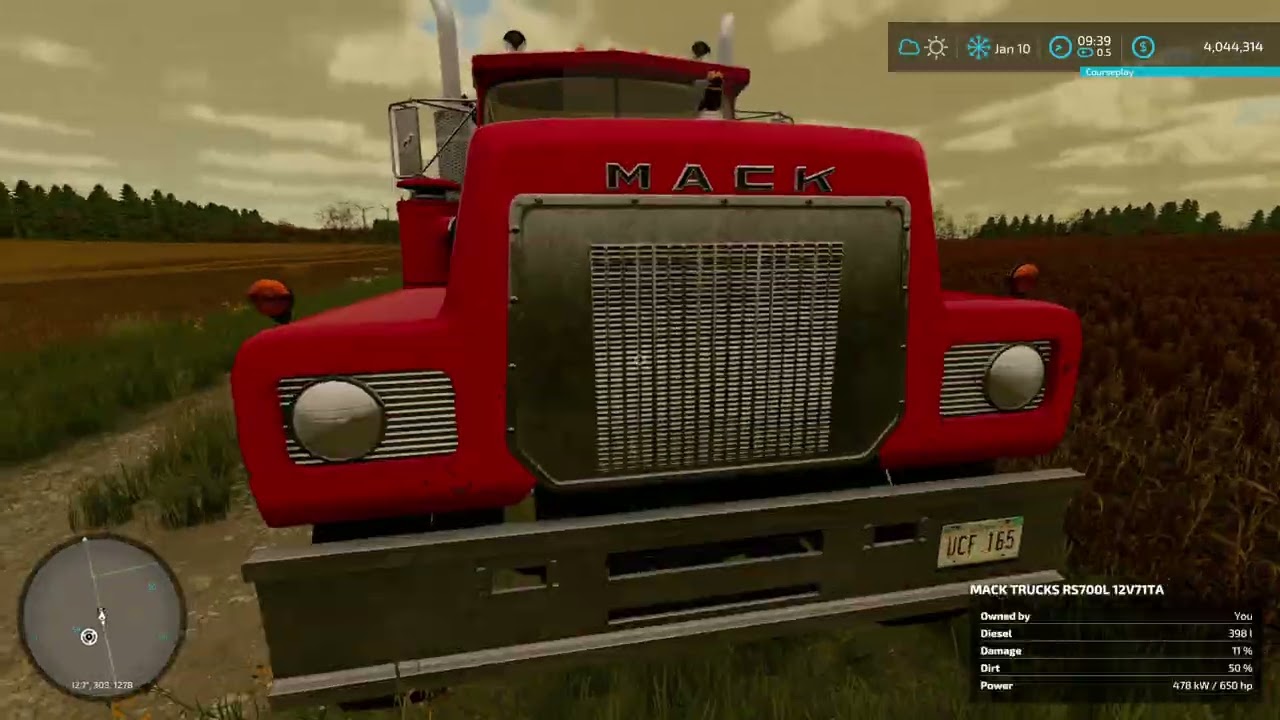 FS22 Bloomfield Farm Ep # 188: Oat and Straw Sell Off Winter '25