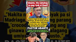 Abante, tila nahabag sa pag-iyak ni Ramil