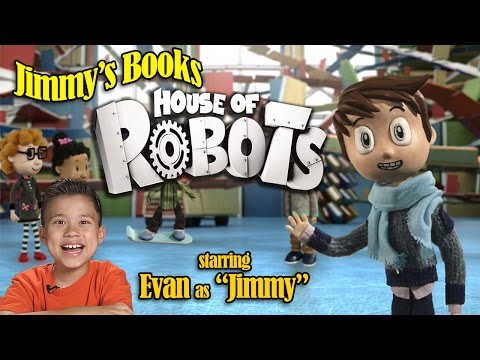 JIMMY'S BOOKS Episode 1  – House of Robots: Robots Go Wild! by James Patterson