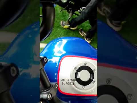 tvs ronin blue colour