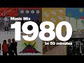 1980 in 50 minutes - Top hits including: Devo, OMD, The Cure, Pretenders, Blondie and many more!