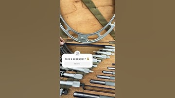 Huge Micrometer #tools #machinist #measure #machinist