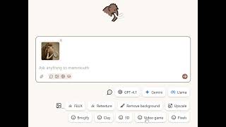 How to edit an image with AI on Mammouth