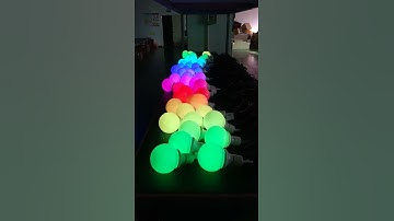 LEDLightingHut 80mm DMX RGB Pixel Bulb Light