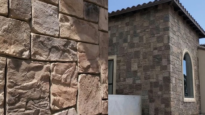 Hice una PARED DE PIEDRA para mi casa con MENOS DE 35$