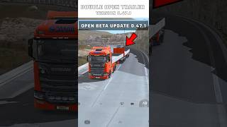New double open trailer new 0.47.1 open beta update truckers of Europe 3