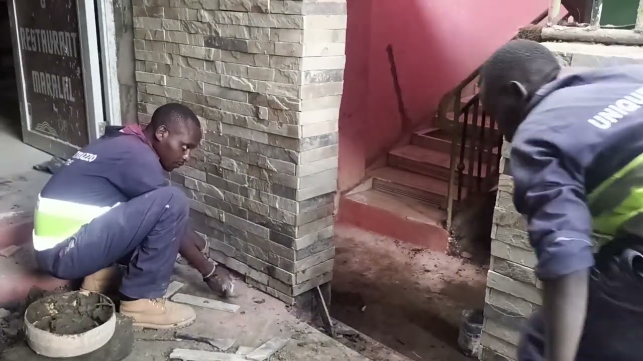 how to install mazeras/natural stones wall cladding ideas/best wall cladding ideas