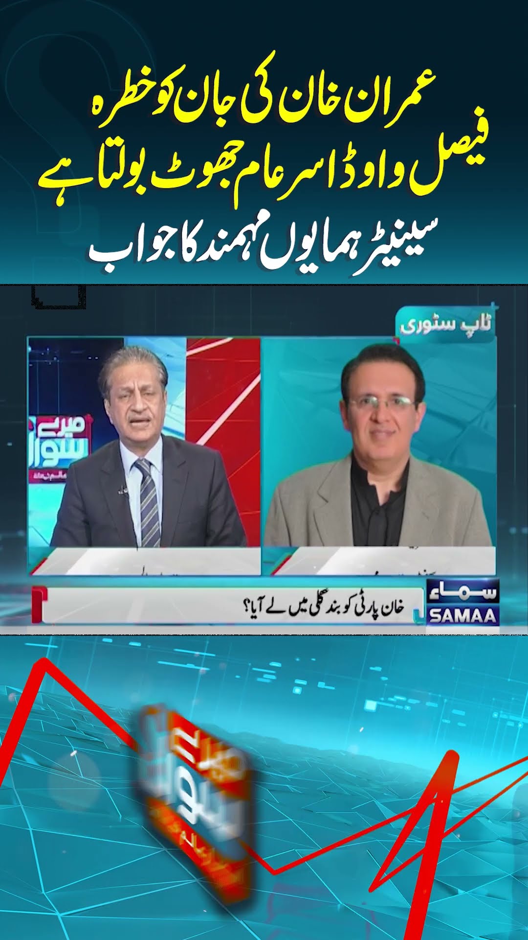 Imran Khan Ki Jaan Ko Khatra | Mere Sawal | #trendingshorts