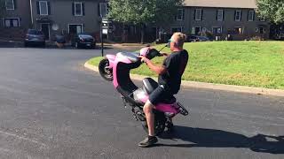 Tao Tao Scooter Wheelie