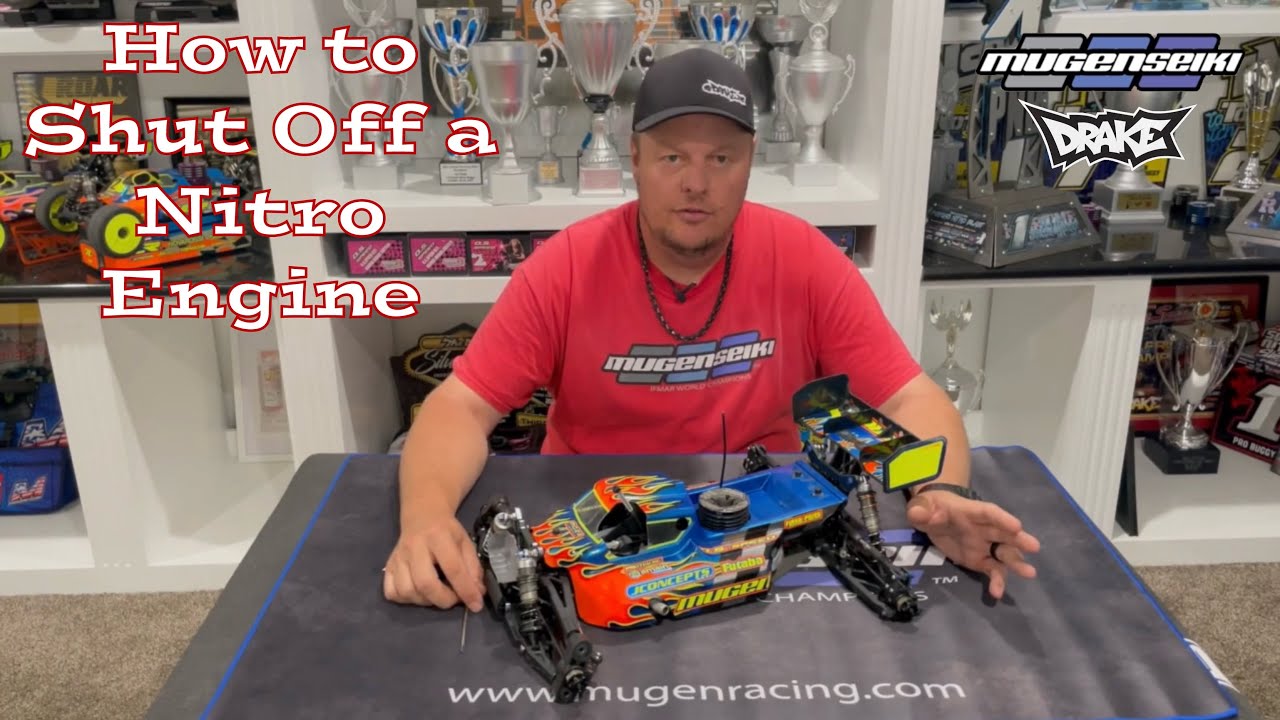 Netro Flipping Off How to Shut Off a Nitro Engine - YouTube