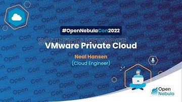 OpenNebulaCon2022 - SOLUTION KEYNOTE - VMware Private Cloud