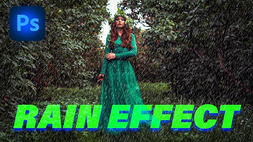 How to Create Rain Effects in Photoshop 2024