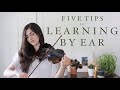 5 tips for learning fiddle tunes by ear