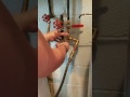 How to change a water valve when you can't turn the main water off.