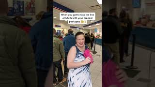 When You Get To Skip The Line At USPS #shorts