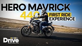 Hero Mavrick 440 First Ride Experience  Better than its HarleyDavidson sibling? | WION Drive