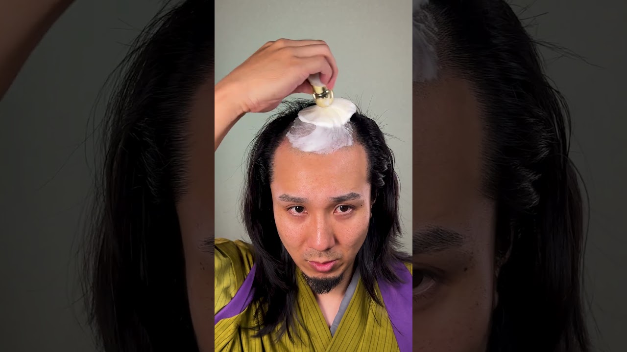 focus shaving #ASMR #SAMURAI #shavingtime #侍 #razor