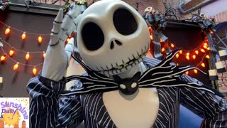 Jack Skellington Nightmare Before Christmas Tells Spooky Stories, Pumpkin Duties & Halloween Advice!
