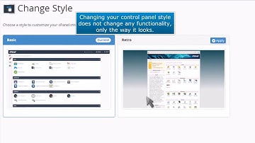 How to change your cPanel style