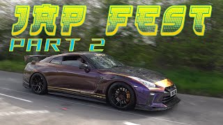 Modified Cars Leaving Japfest 2024