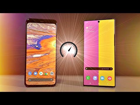 Google Pixel 4 XL vs Samsung Galaxy Note 10 Plus - Speed Test! *WOW*