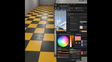 The INFAMOUS Ceramic Floor Tile Material for UE5, Highly Customizable - Use It Today #shorts