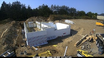 Net Zero Home ICF Foundation: Komoka Ontario