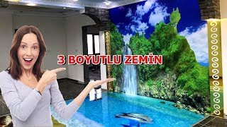 3D EPOKSİ ZEMİN UYGULAMASI (3D Floor Epoxy)