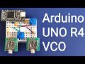 [Prototype] Arduino UNO R4 synthesizer : modular synth simple VCO