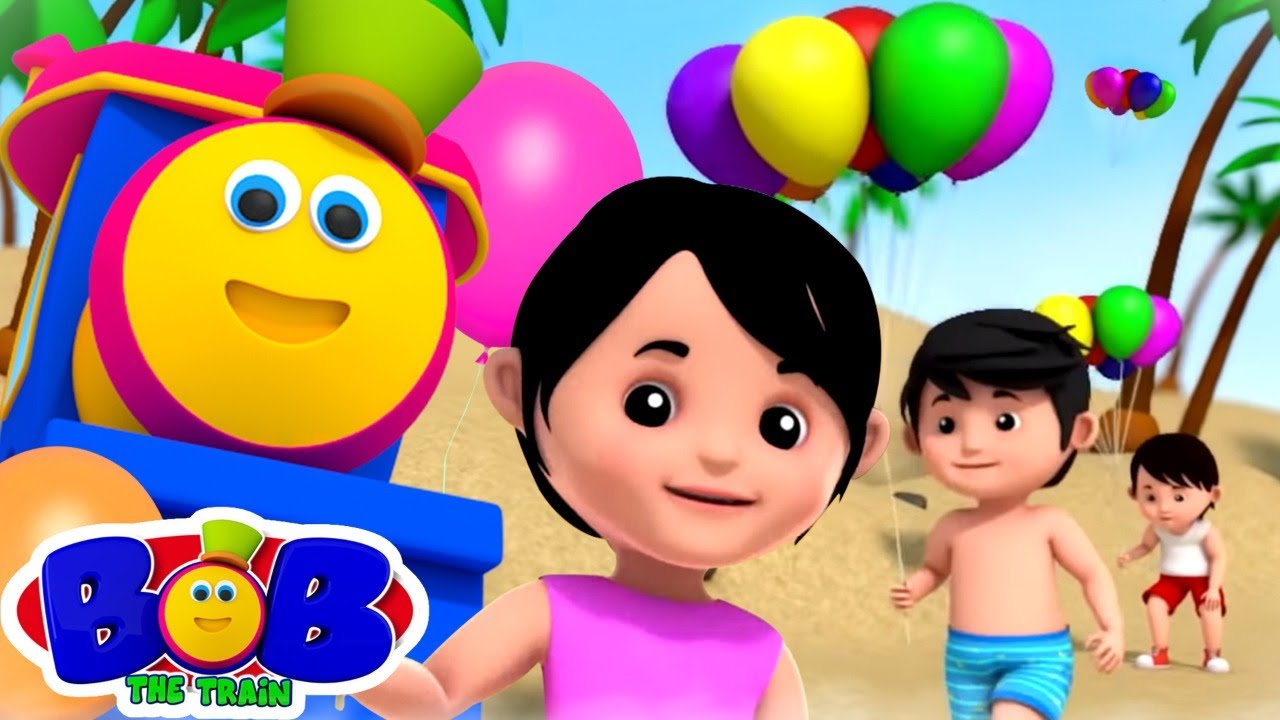 Balloon Race Song | Nursery Rhymes for Toddlers | Baby Songs