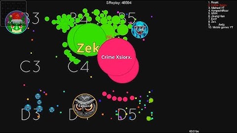 The Blob.io Crazy // Crazy Gamemode Compilation // [64x, 32x, 16x]