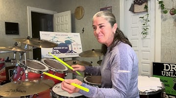 Paradiddle-Diddle Drum Groove & Fill-in Ideas for Drummers Part 3!