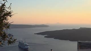 Santorini Sunset in Oia, Greece 🇬🇷 | The Most Beautiful Sunset in the World (4K)