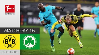 Borussia Dortmund - Greuther Fürth 3-0 | Highlights | Matchday 16 - Bundesliga 2021/22