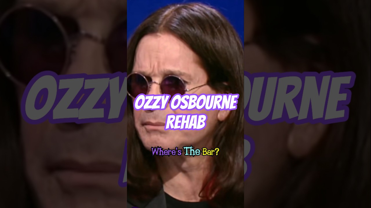 Ozzy Osbourne Checks Into Betty Ford #ozzyosbourne #musicedit #shorts
