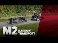 M2 nt  narrow transport series windrowers