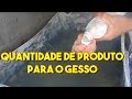 o que colocar no gesso para não endurecer